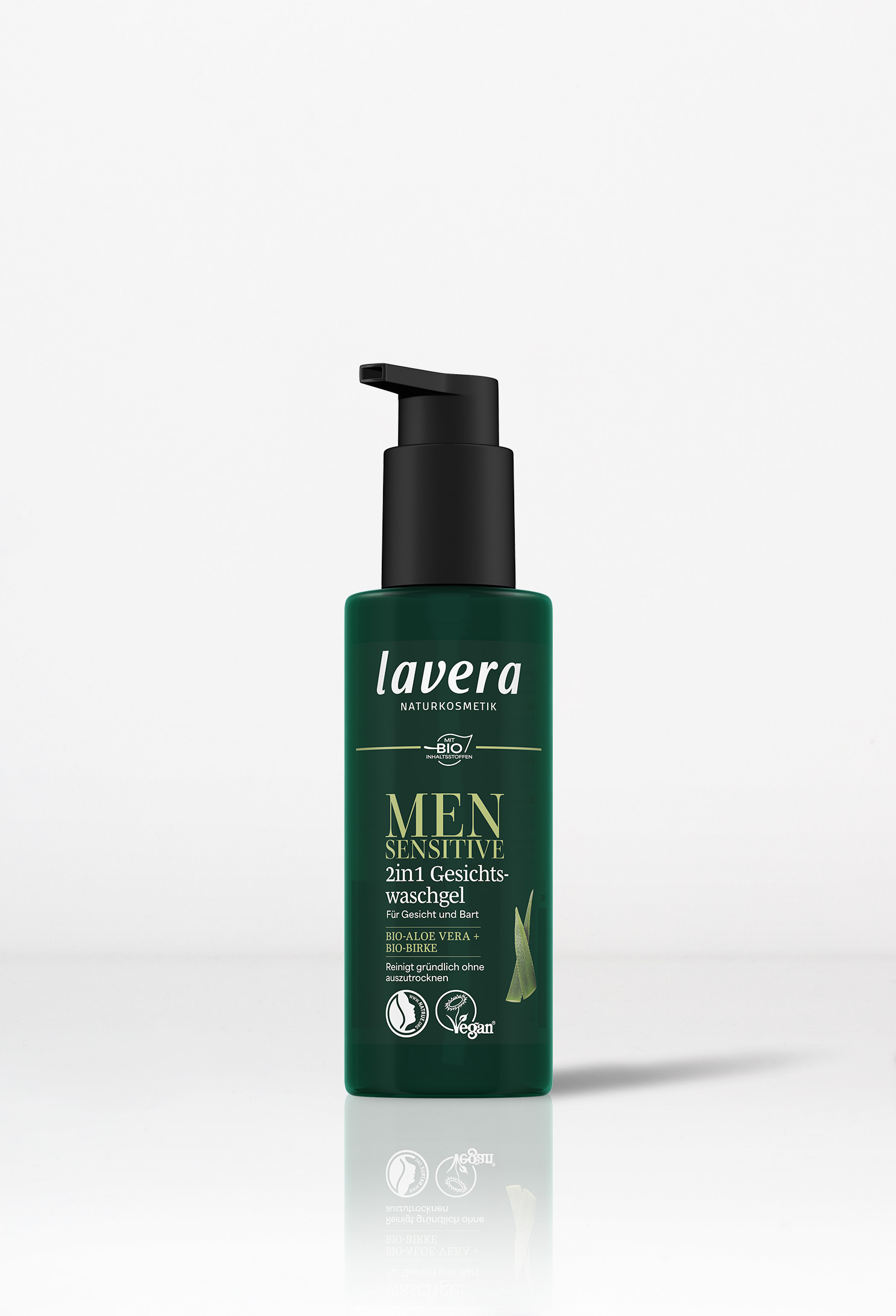 Men sensitive 2in1 Gesichtswaschgel