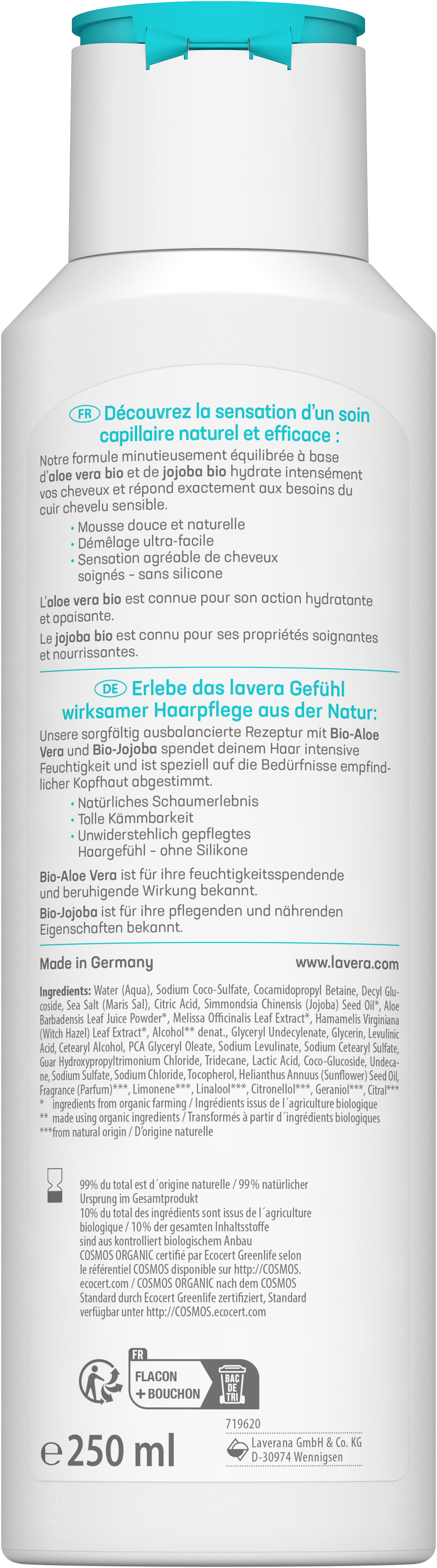 basis sensitive Shampooing Soin Hydratation